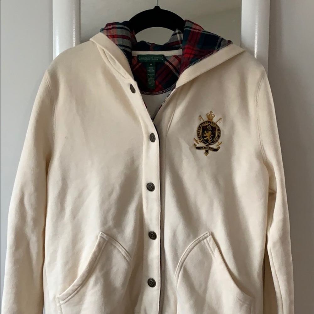 Ralph Lauren snap sweatshirt